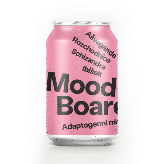 Moodboard - nealko pivo s adaptogeny -balení 6 ks plechovka 330 ml.