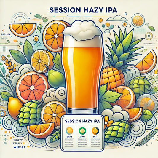 Session Hazy IPA: Osvěžující spojení chutí a lehkosti