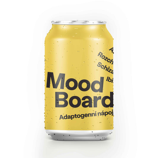 Moodboard - Maracuja / Borůvka - nealko pivo s adaptogeny -balení 6 ks plechovka 330 ml. (Copy)