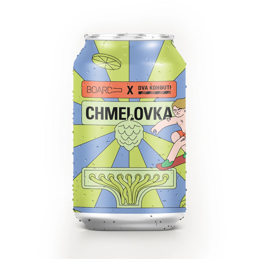 Chmelovka - sodovka s chmelem 0,33 l plechovka