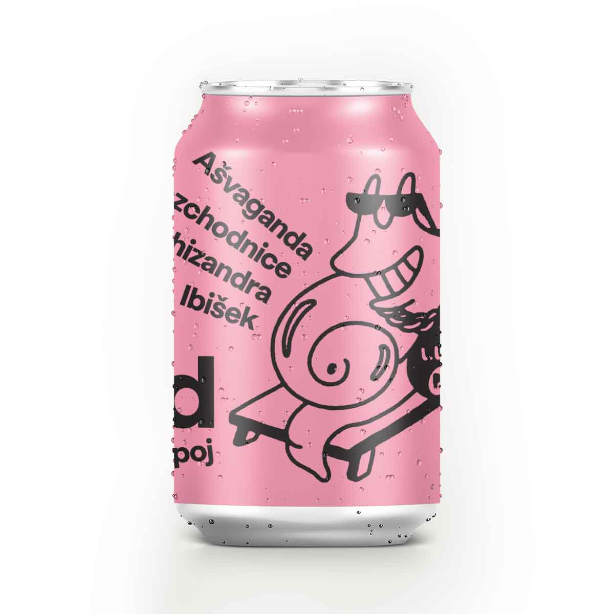 Moodboard - nealko pivo s adaptogeny -balení 6 ks plechovka 330 ml.