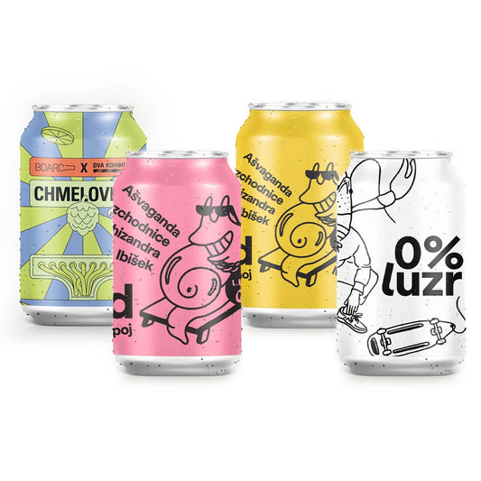 Nealko pivní set 12 ks - Chmelovka, Dashboard, Moodboard