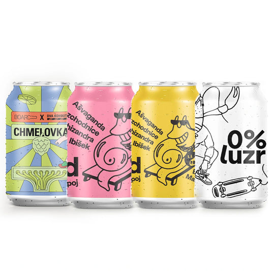 Nealko pivní set 12 ks - Chmelovka, Dashboard, Moodboard